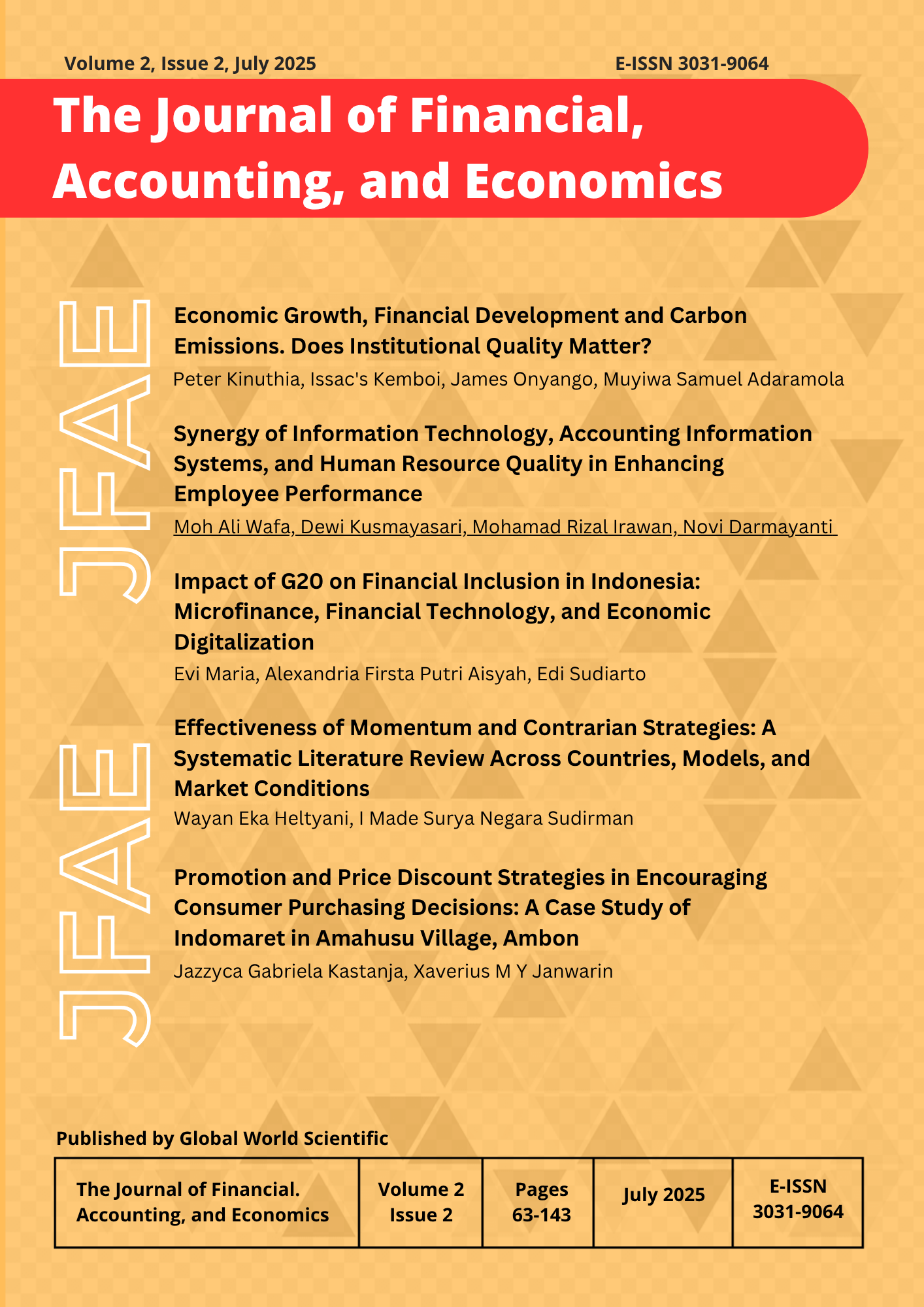 					View Vol. 2 No. 2 (2025)
				